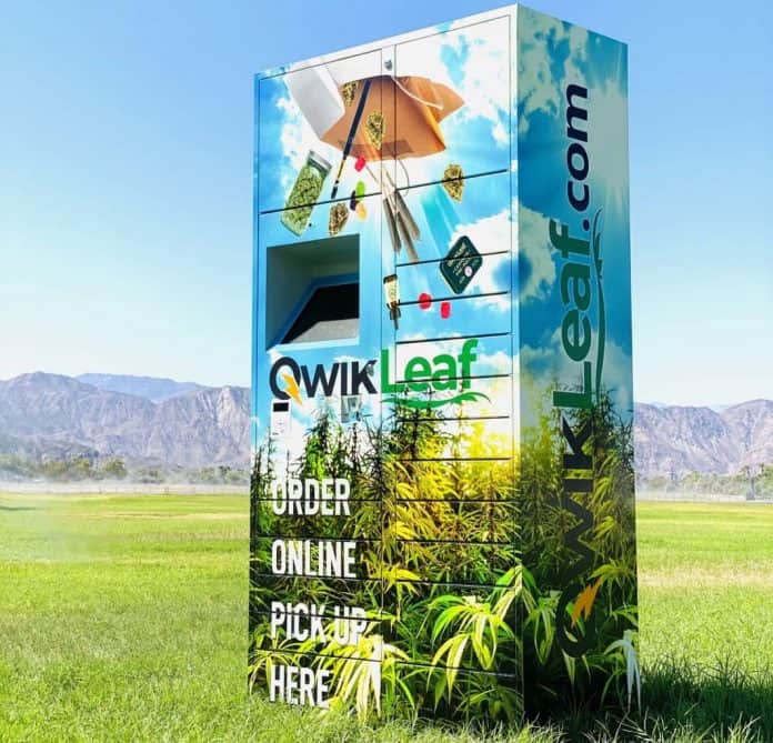 QwikLeaf Cannabis Smart Locker afhalen