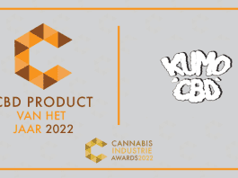 Kumo CBD de winnaar geworden in de Cannabis Industrie Awards 2022 categorie CBD product van het Jaar.